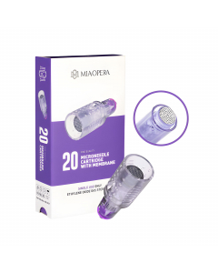 Schachtel mit 20 MiaOpera Round Nano Needling-Kartuschen