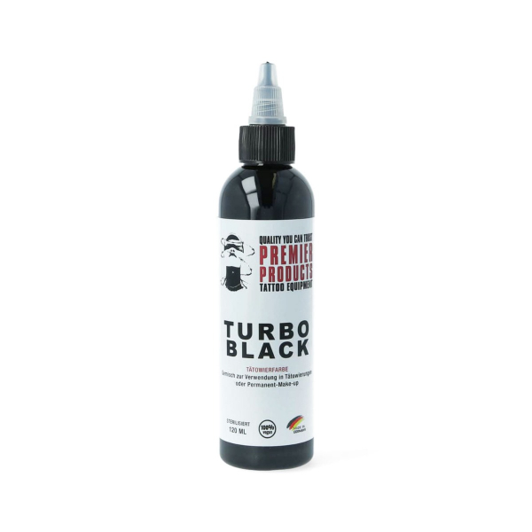 Premier Products Turbo Black 120 ml Killer Ink Tattoo