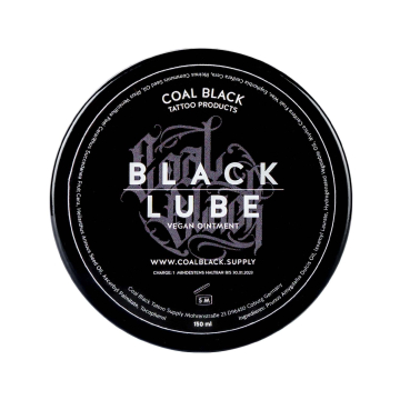 Coal Black -  Black Lube Vegane Tattoo-Salbe 120 g
