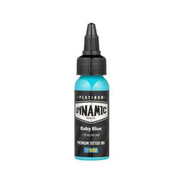 Platinum by Dynamic Tattoo Ink - Baby Blue 30 ml Platinum by Dynamic Tattoo Ink - Baby Blue 30 ml