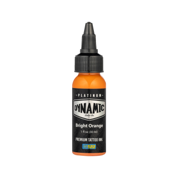 Platinum by Dynamic Tattoo Ink - Bright Orange 30 ml Platinum by Dynamic Tattoo Ink - Bright Orange 30 ml