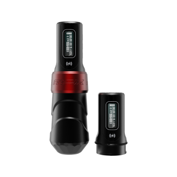 FK Irons Flux Max mit 2x PowerBolt II - 4,0 mm Hublänge - Yomico Red/Black
