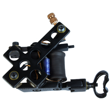 Bavarian Custom Irons Antichrist Tattoomaschine - B+G Shader Bavarian Custom Irons Antichrist Tattoomaschine - B+G Shader