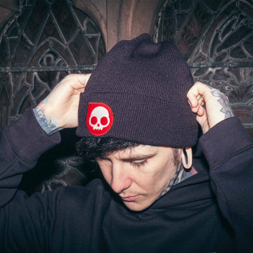 Killer Ink by Hobo Jack - Bestickte Beanie - Schwarz