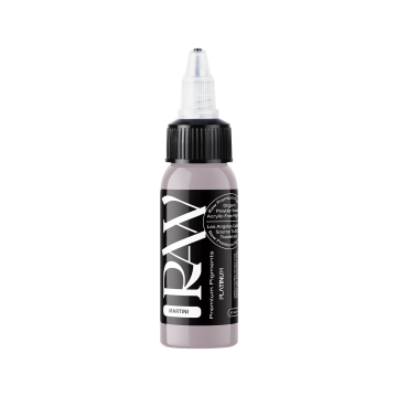Raw Pigments Platinum - Martini Tattoo Ink - 30ml