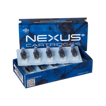 Box mit 20 Nexus Tattoo Cartridges - Whipshading Stipple Mag