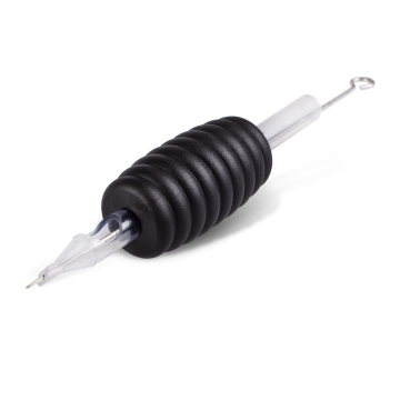 20 St. Killer Ink Einweggriff/-Spitze 25mm diamant, vorverpackt mit Bug Pin 0,25MM Round Shader Tattoonadeln
