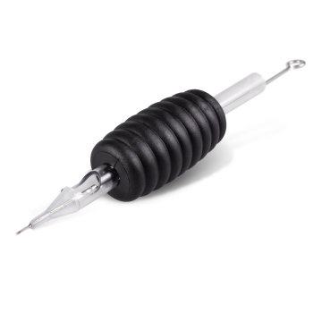 5 St. Killer Ink Einweggriff/-Spitze 25mm rund, vorverpackt mit Bug Pin 0,25MM Round Shader Tattoonadeln
