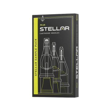 Probepackung mit 5 Fine Line Peak Stellar Nadelmodulen