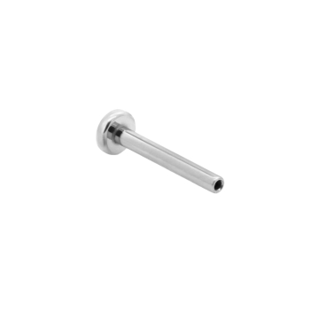 Tilum Labret-Stab aus Titan ohne Gewinde mit flacher Scheibe
