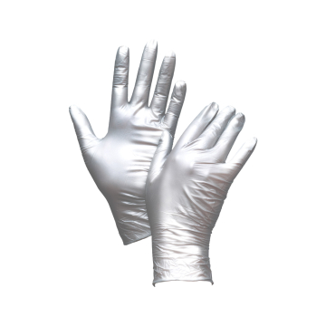 Box mit 100 Unigloves Fancy Nitrilhandschuhen Silver