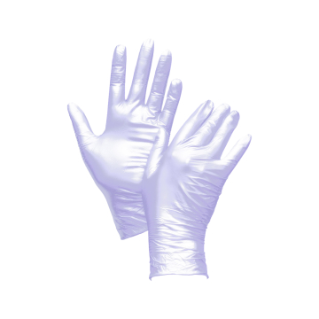 Box mit 100 Unigloves Fancy Nitrilhandschuhen Violet