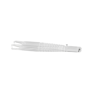 Box of 100 Snaptile Sterile Disposable Triangular Open Piercing Forceps