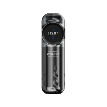 Dragonhawk Mast Archer S Tattoo Pen Maschine - Grau & Schwarz - 4,2 mm Hub