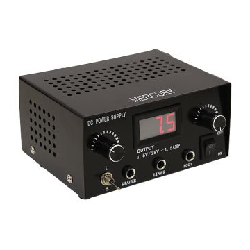 Mercury Dual Input Digitales Tattoonetzteil