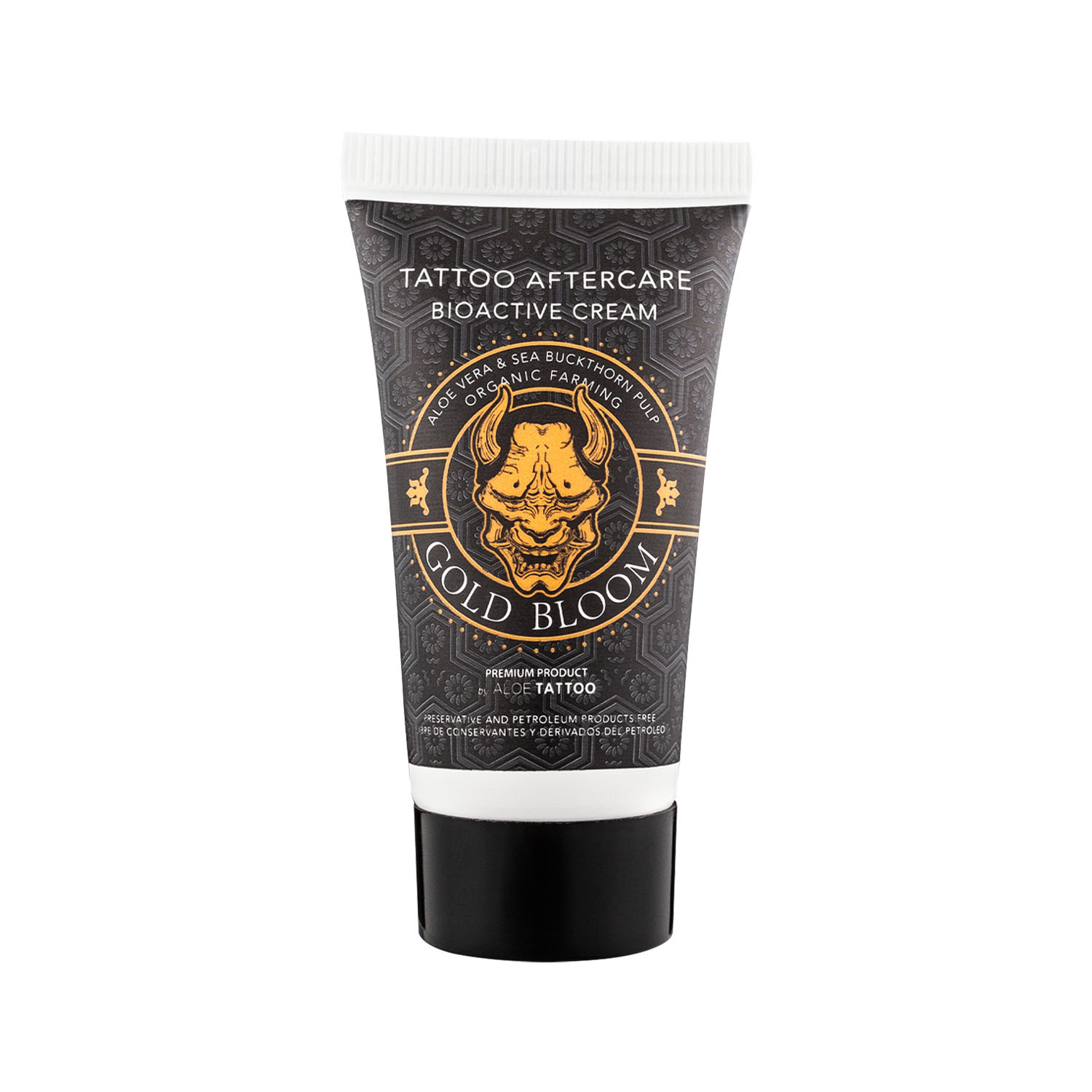 Aloe Tattoo Gold Bloom New Formula Aftercare Tuben Display 12x 30 g