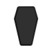 Ghost Coffin Mayo Tablett (Nur Tablett)