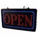 „OPEN“ – LED-Schild zum Aufhängen, mit Kette 