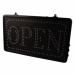 „OPEN“ – LED-Schild zum Aufhängen, mit Kette 