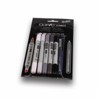 Copic CIAO Markers – Grey Tones – Set von5+1