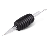 20 St. Killer Ink Einweggriff/-Spitze 25mm rund, vorverpackt mit Bug Pin 0,25MM Round Liner Tattoonadeln