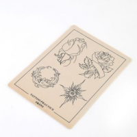 Übungshaut, mit Beispieldesigns