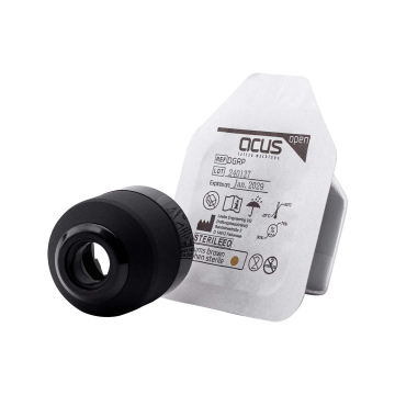 ACUS - Box mit 24 schwarzen Einweggriffen - 33 mm