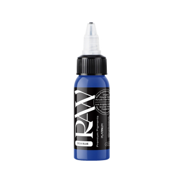 Raw Pigments Platinum - Deja Blue Tattoo Ink - 30ml