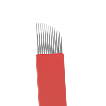 Box mit 50 Killer Beauty Microblades 0,25 mm - 14 Curved Edge