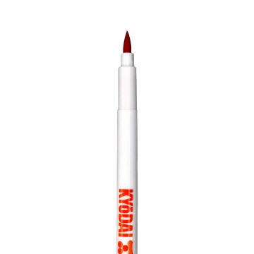 Packung mit 5 Kyodai Soft Tip Brush Pen - Kyodai Vermillion