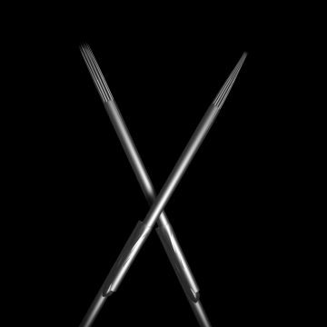 25 St. Killer Ink Bug Pin 0,25MM sterile Edelstahl-Tattoonadeln, gemischte Größen/Arten