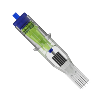 Box mit 20 Peak Stellar Nadelmodulen - Whipshading Stipple Magnum Extra Long Taper