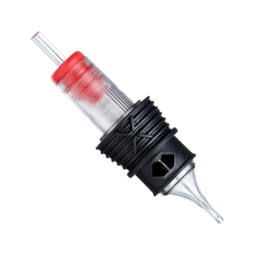 Box mit 20 Nexus Tattoo Cartridges Long Taper - Round Shader