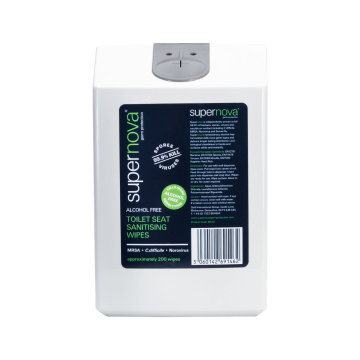 Supernova Toilettensitzwischtücher Spender