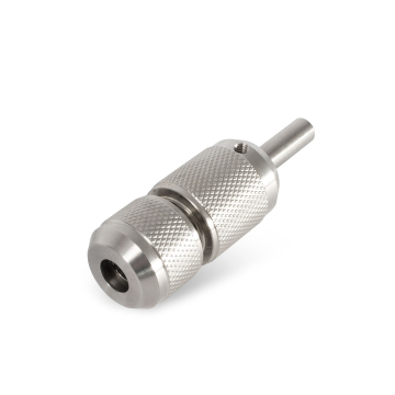 316 Black N Gold Legacy Edelstahl Quick Lock Griffstück, gerändelt - 25MM