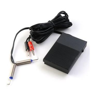 Fußschalter m. Clipcord/ Bananenstecker 