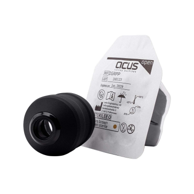 ACUS - Box mit 24 schwarzen Einweggriffen Plus - 40 mm