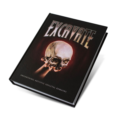Buch: Excavate: Unearthing Artistic Skeletal Remains – Normal Edition (Out of Step Books)