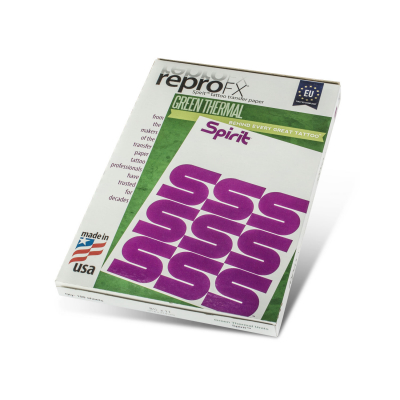 ReproFX Spirit Green - grünes Hektograph-Papier für Thermodrucker (21,6 x 27,9cm)