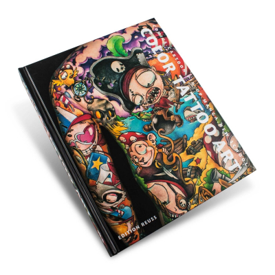 Buch: Color Tattoo Art: Comics, Cartoon, Pin-Up, Manga + New School – Edition Reuss