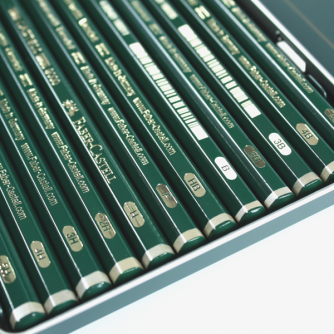 Faber-Castell – Castell 9000 Design Set von 12 Bleistifte