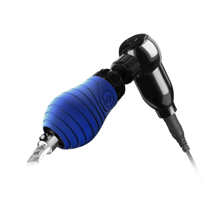 15 St. EGO HAWKFLOW Einweg-Griffstücke für Cheyenne Hawk – BLAU