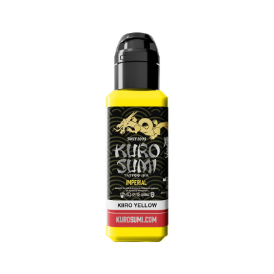 Kuro Sumi Imperial Tattoo Ink - Kiiro Yellow 44 ml