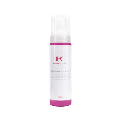 Killer Beauty antibakterieller pinker Reinigungsschaum 200 ml