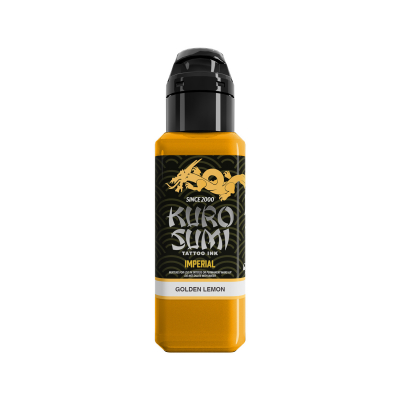 Kuro Sumi Imperial Tattoofarbe - Golden Lemon