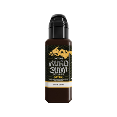 Kuro Sumi Imperial Tattoofarbe - Mork Brun 