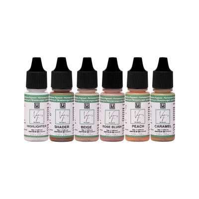Li Pigments x Victoria Felicia 3D Areola Pigment Set – 6 x 10 ml
