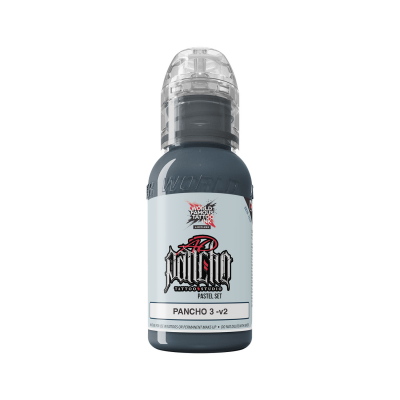 World Famous Limitless Tattoo Ink - Pastel Grey 3 v2 30 ml