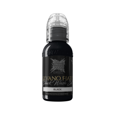 World Famous Limitless Tattoo Ink - Silvano Fiato - Black - 30 ml