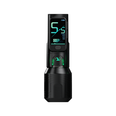 OG FURY II kabelloser Tattoo Pen - Black - 4,2mm Hublänge